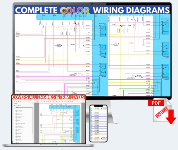 2007 Acura RDX Complete Electrical schematic color Wiring Diagram PDF Manual