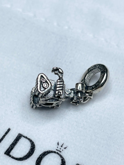 Authentic Pandora Disney Pixar WALL·E Robot Dangle Charm S925 ALE 792032C01