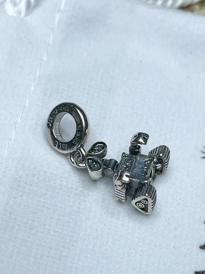 Authentic Pandora Disney Pixar WALL·E Robot Dangle Charm S925 ALE 792032C01
