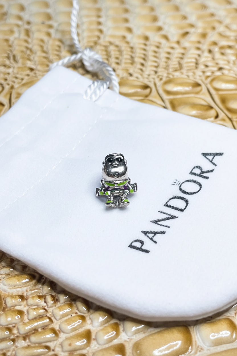 Authentic Pandora Disney Pixar Toy Story Buzz Lightyear Charm S925 ALE 792024C01