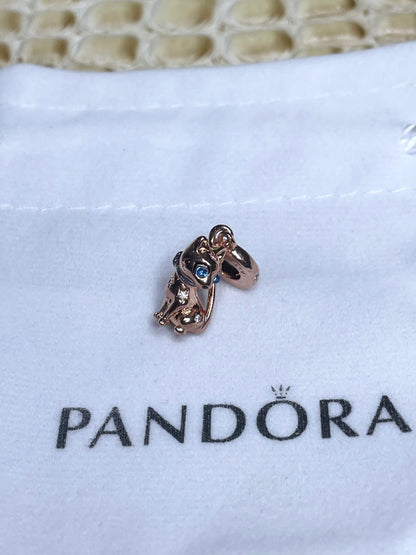 Authentic Pandora Sparkling Pet Cat Dangle Charm S925 ALE 782259C01