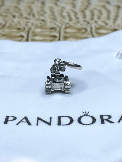 Authentic Pandora Disney Pixar WALL·E Robot Dangle Charm S925 ALE 792032C01