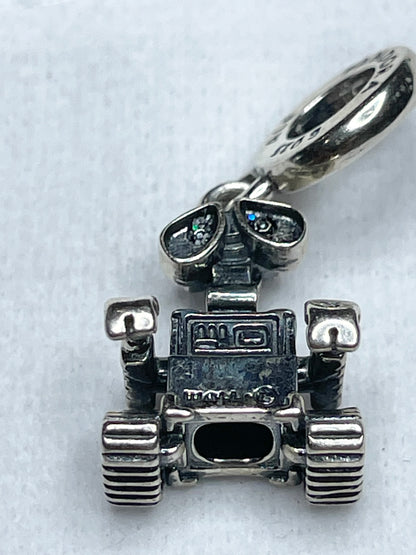 Authentic Pandora Disney Pixar WALL·E Robot Dangle Charm S925 ALE 792032C01