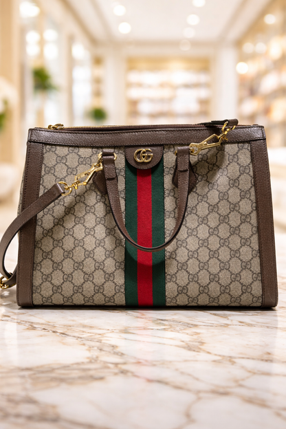 Gucci GG Supreme Ophidia Large Tote