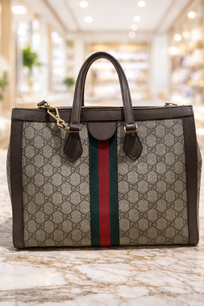 Gucci GG Supreme Ophidia Large Tote