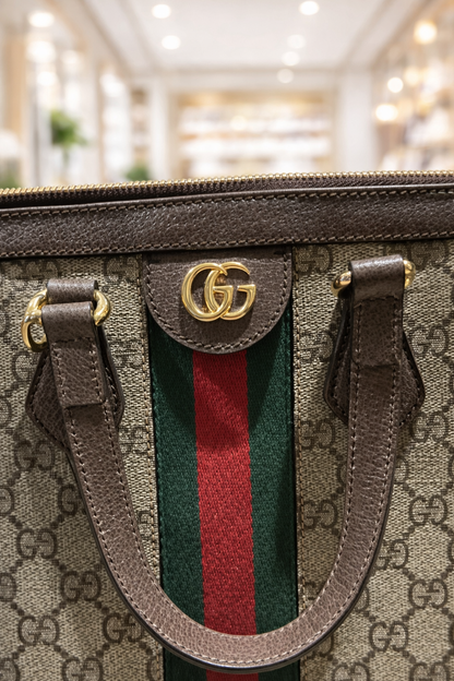 Gucci GG Supreme Ophidia Large Tote