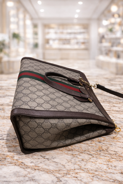 Gucci GG Supreme Ophidia Large Tote