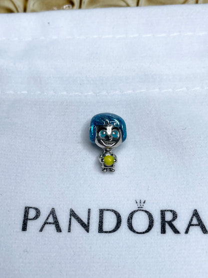 Authentic Pandora Disney Pixar Inside Out Joy Memory Orb Dangle Charm S925 ALE 792028C0