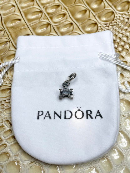Authentic Pandora Disney Pixar WALL·E Robot Dangle Charm S925 ALE 792032C01