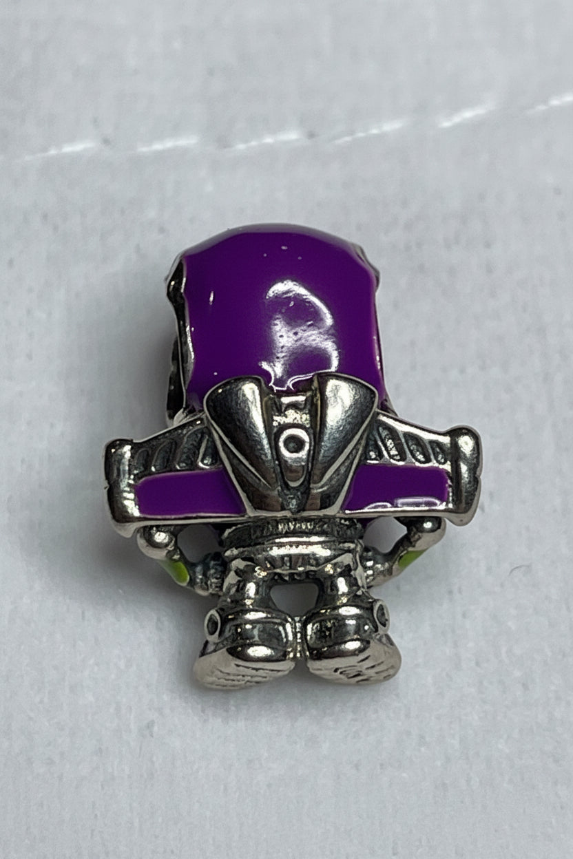Authentic Pandora Disney Pixar Toy Story Buzz Lightyear Charm S925 ALE 792024C01