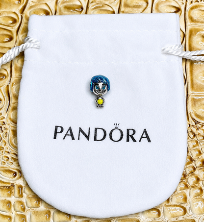 Authentic Pandora Disney Pixar Inside Out Joy Memory Orb Dangle Charm S925 ALE 792028C0