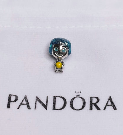 Authentic Pandora Disney Pixar Inside Out Joy Memory Orb Dangle Charm S925 ALE 792028C01