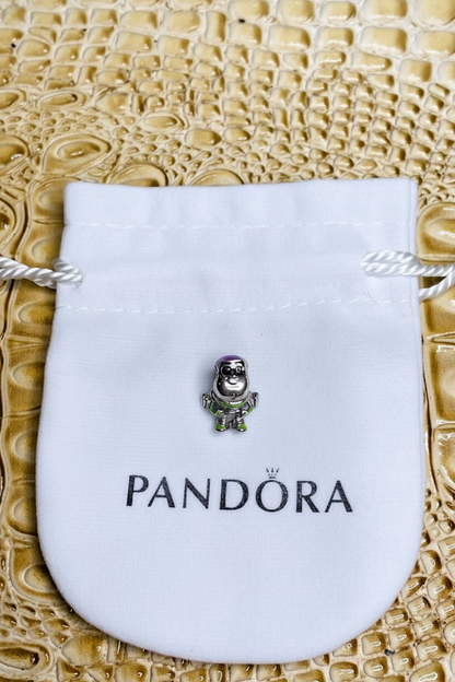 Authentic Pandora Disney Pixar Toy Story Buzz Lightyear Charm S925 ALE 792024C01