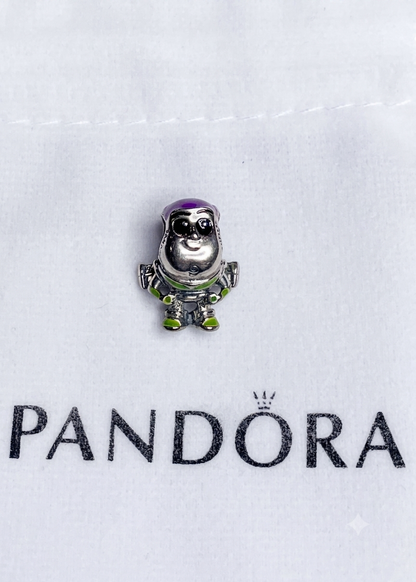 Authentic Pandora Disney Pixar Toy Story Buzz Lightyear Charm S925 ALE 792024C01