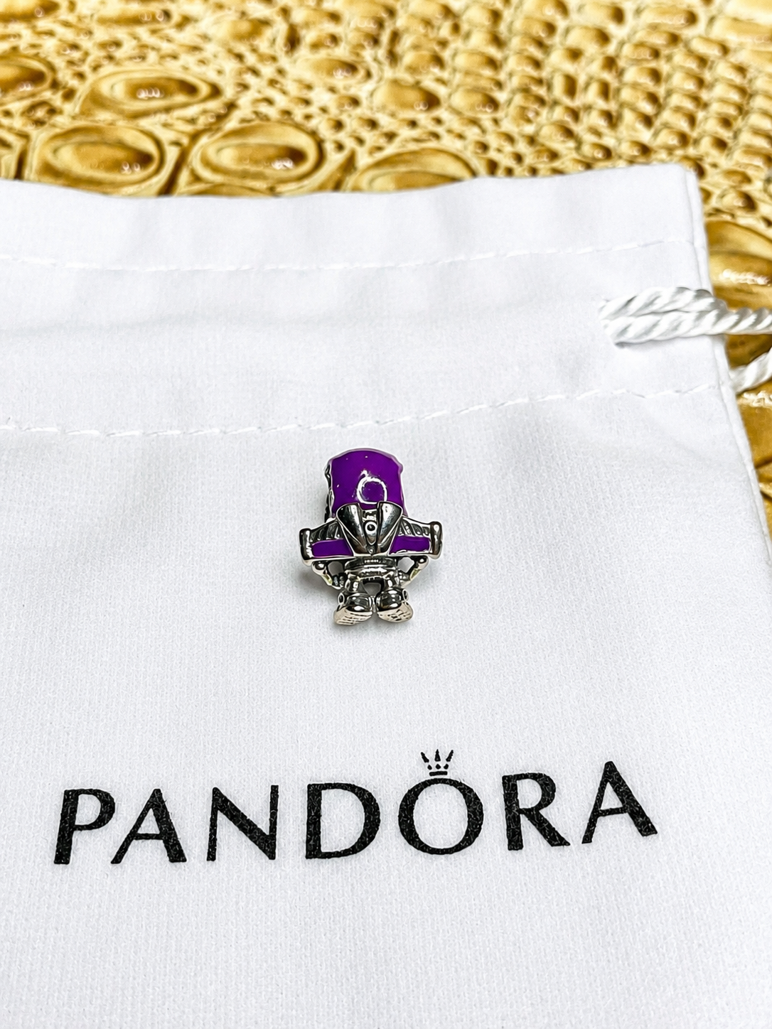 Authentic Pandora Disney Pixar Toy Story Buzz Lightyear Charm S925 ALE 792024C01