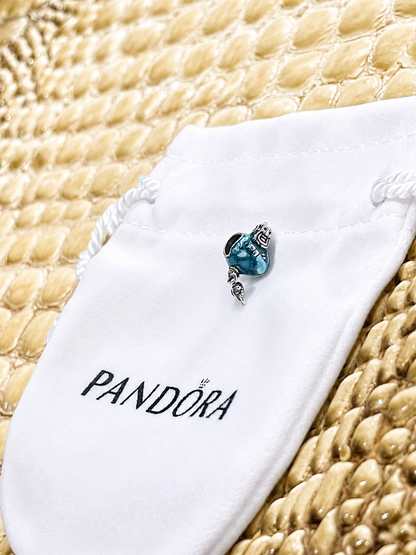 Authentic Pandora Disney Aladdin Genie & Magic Lamp Charm S925 ALE 792348C01