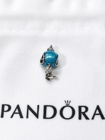 Authentic Pandora Disney Aladdin Genie & Magic Lamp Charm S925 ALE 792348C01