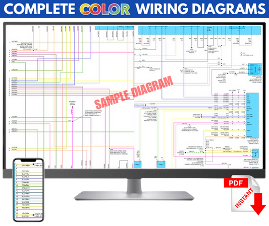 1994 Isuzu Trooper Complete electrical schematic Color Wiring Diagram PDF manual 