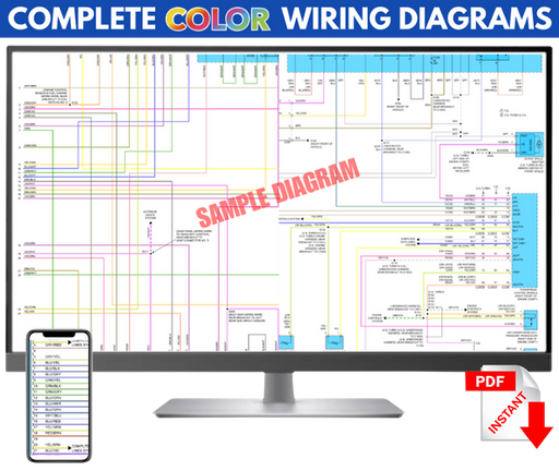 2007 Isuzu i-290 Complete electrical schematic Color Wiring Diagram PDF manual 