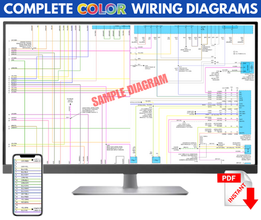 1998 Isuzu Oasis Complete electrical schematic Color Wiring Diagram PDF manual 