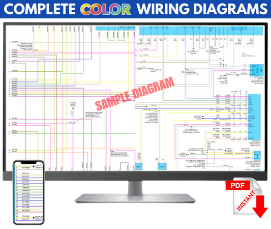 1995 Eagle Vision Complete Electrical schematic Color Wiring Diagram PDF manual