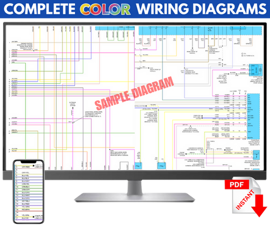 1994 Eagle Vision Complete Electrical schematic Color Wiring Diagram PDF manual