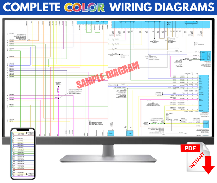 1996 Acura SLX Complete Electrical schematic color Wiring Diagram PDF Manual