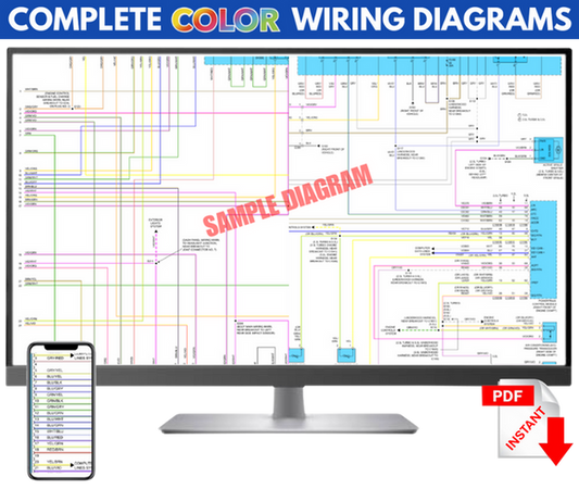 2004 chevrolet Colorado Complete electrical schematic Color Wiring Diagram PDF Manual